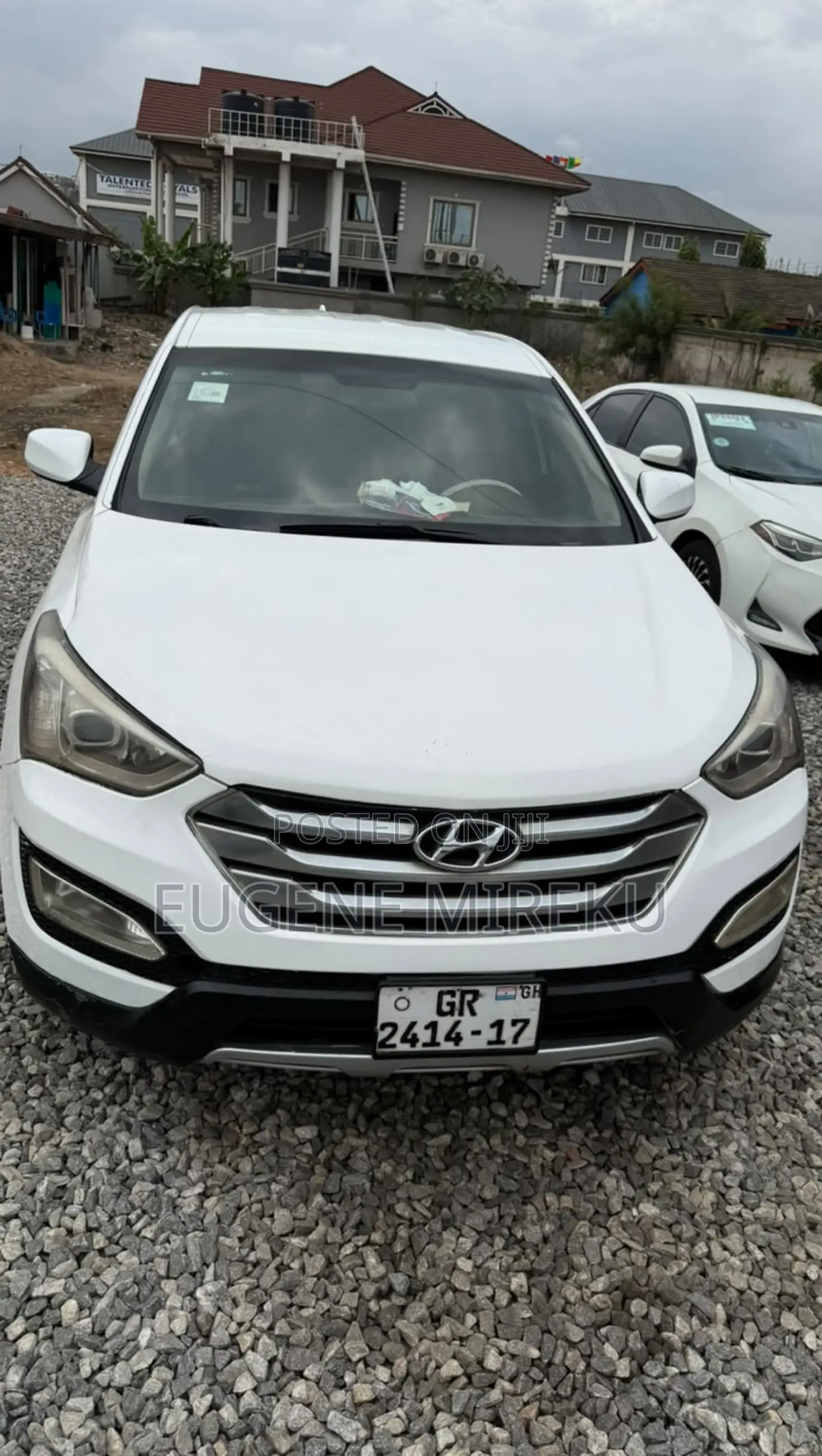 Hyundai Santa Fe 2014 White