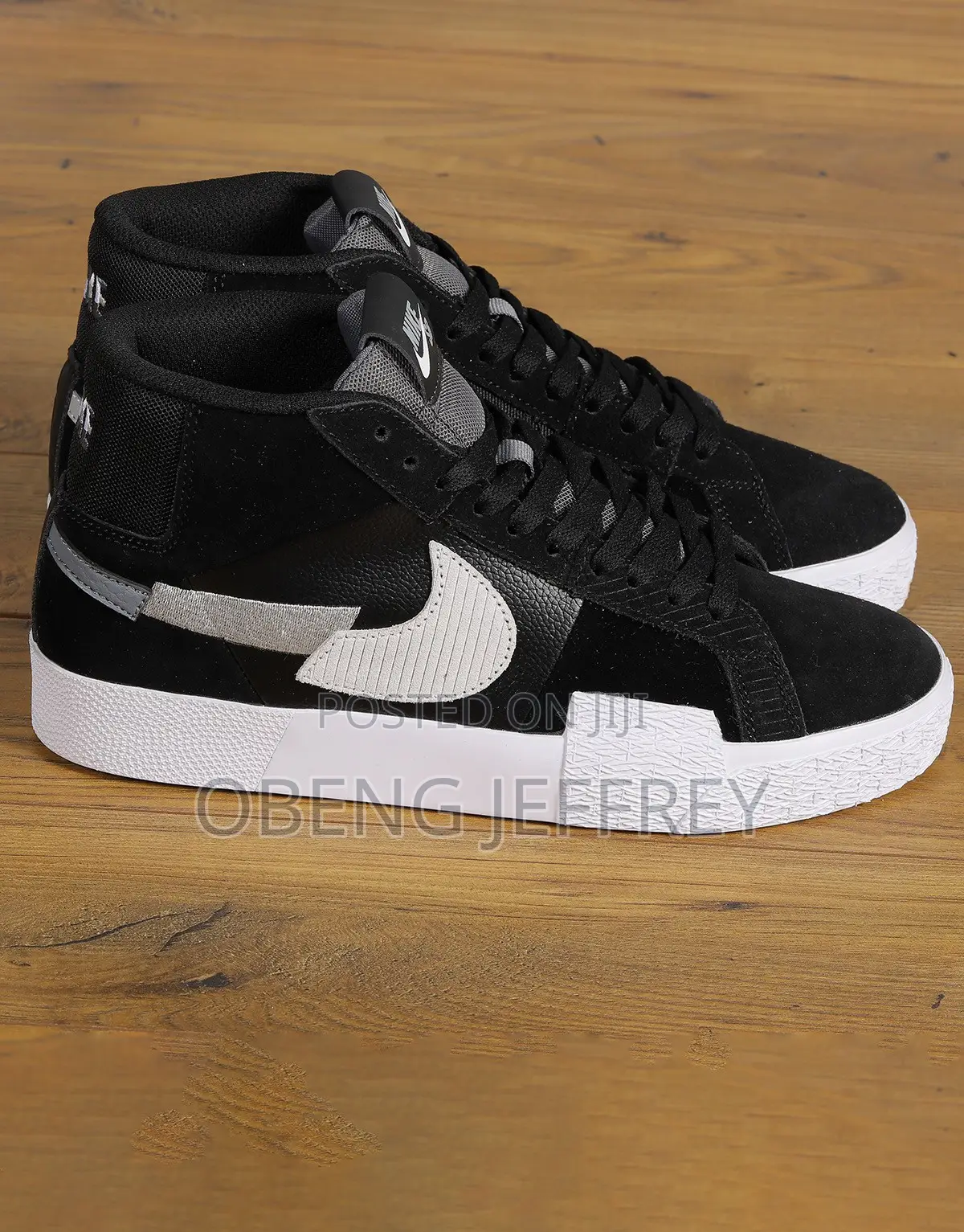 Original Nike Blazer Mosaic Pack High Black/White