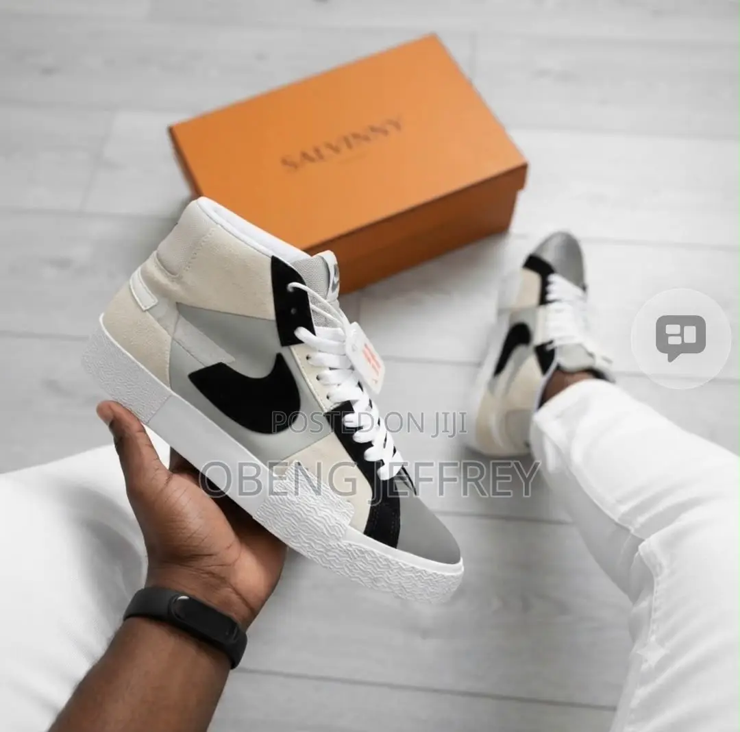Original Nike Zoom Blazer Mid Gray/White