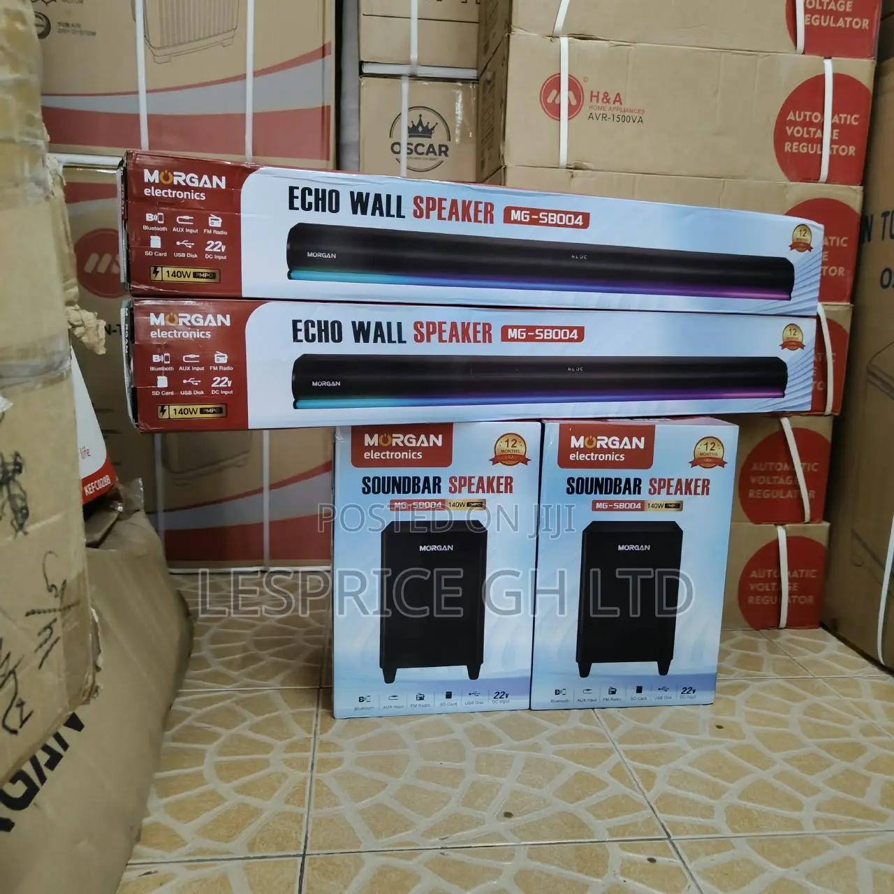 Falaa Deal of the Moment on Brandnew 280W Morgan Soundbar Subwoofer