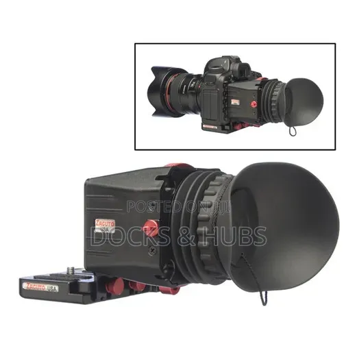 Zacuto Z-Finder Pro Optical Viewfinder Box Designed for DSLR Cameras.