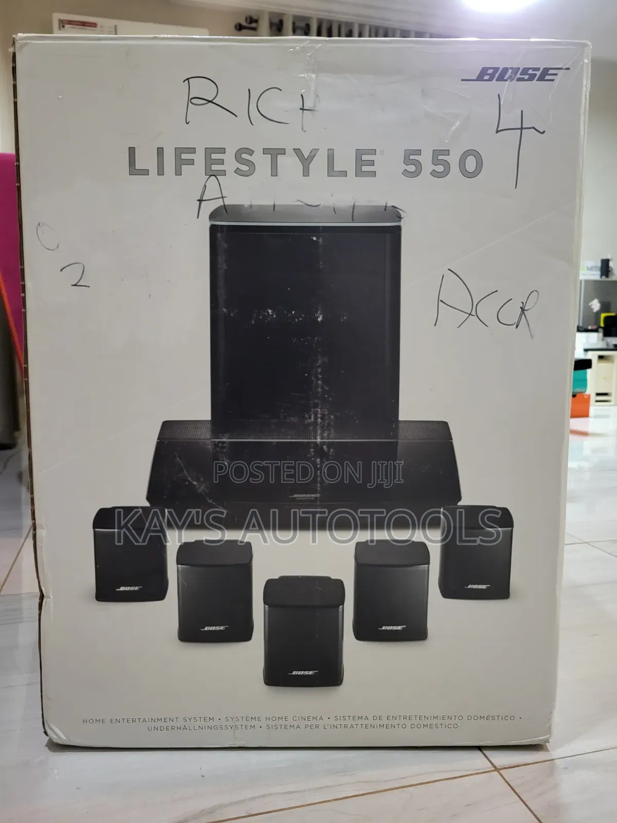 Bose Lifestyle 550 Premium Home Theater System