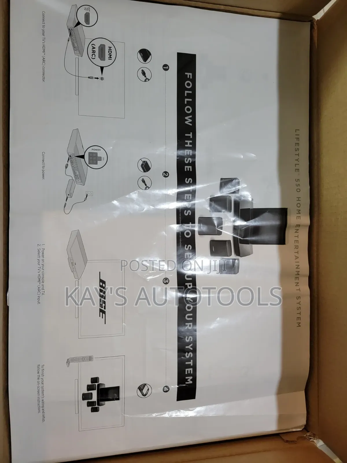 Bose Lifestyle 550 Premium Home Theater System