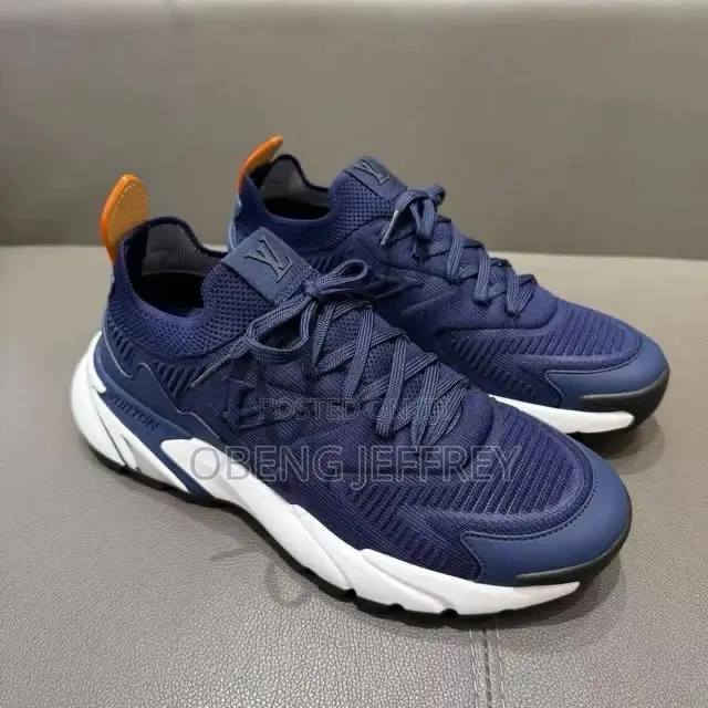 Original Louis Vuitton Tactic Runner Navy Blue