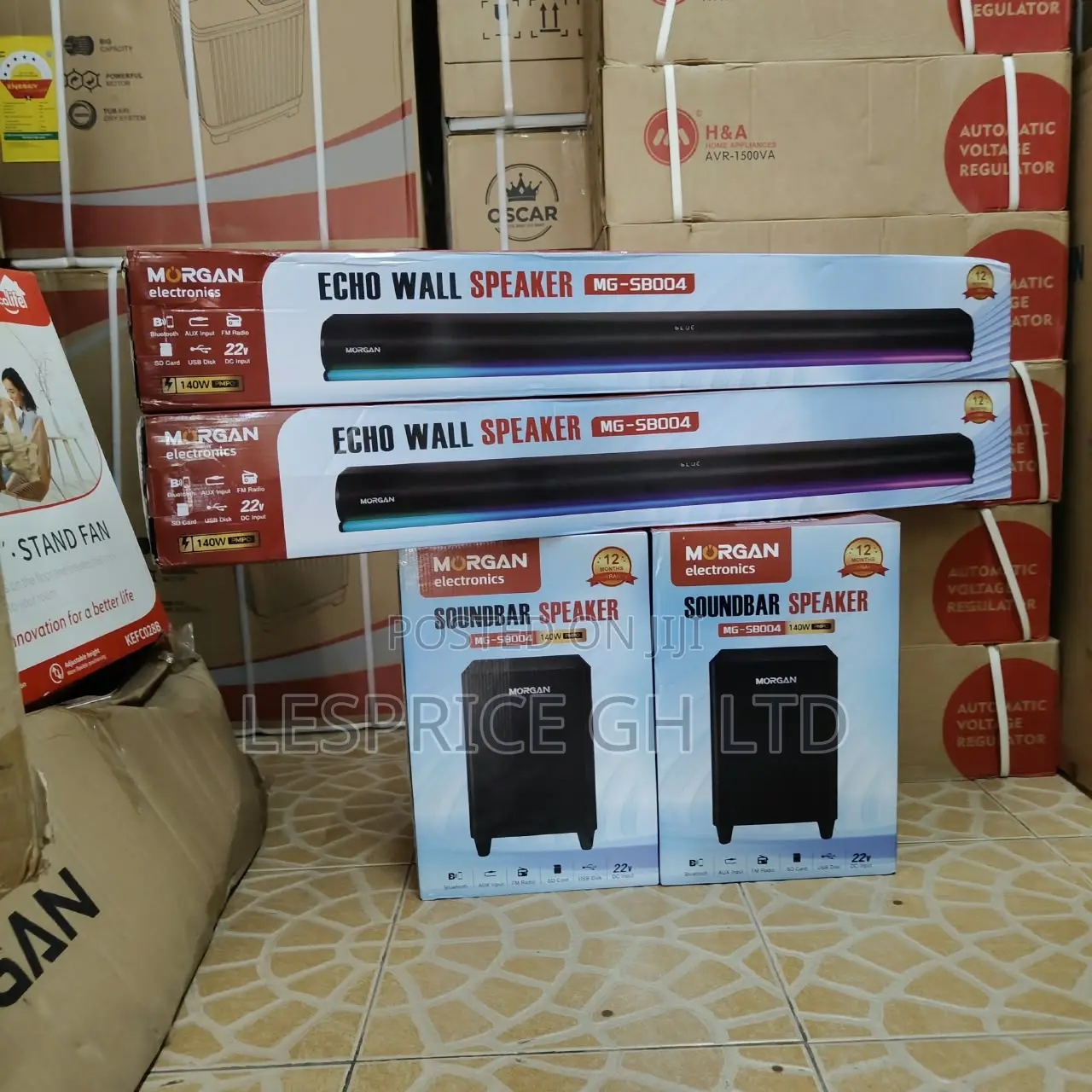 Monster Performance 280W Morgan Soundbar and Subwoofer
