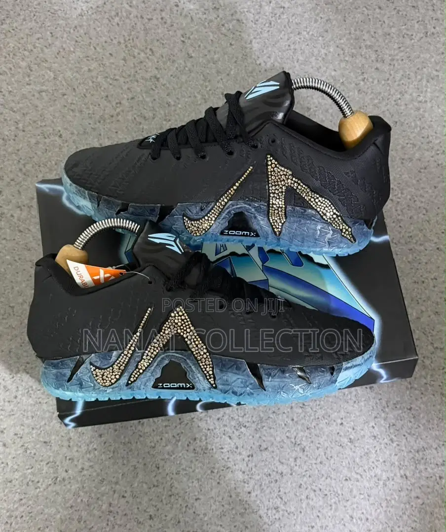 Swarovski X Nike Ja 3 ‘Black’Basketball Sneakers