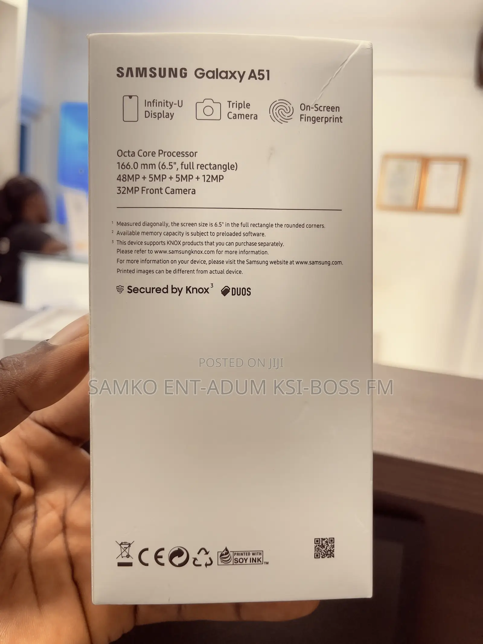 New Samsung Galaxy A51 128 GB Black