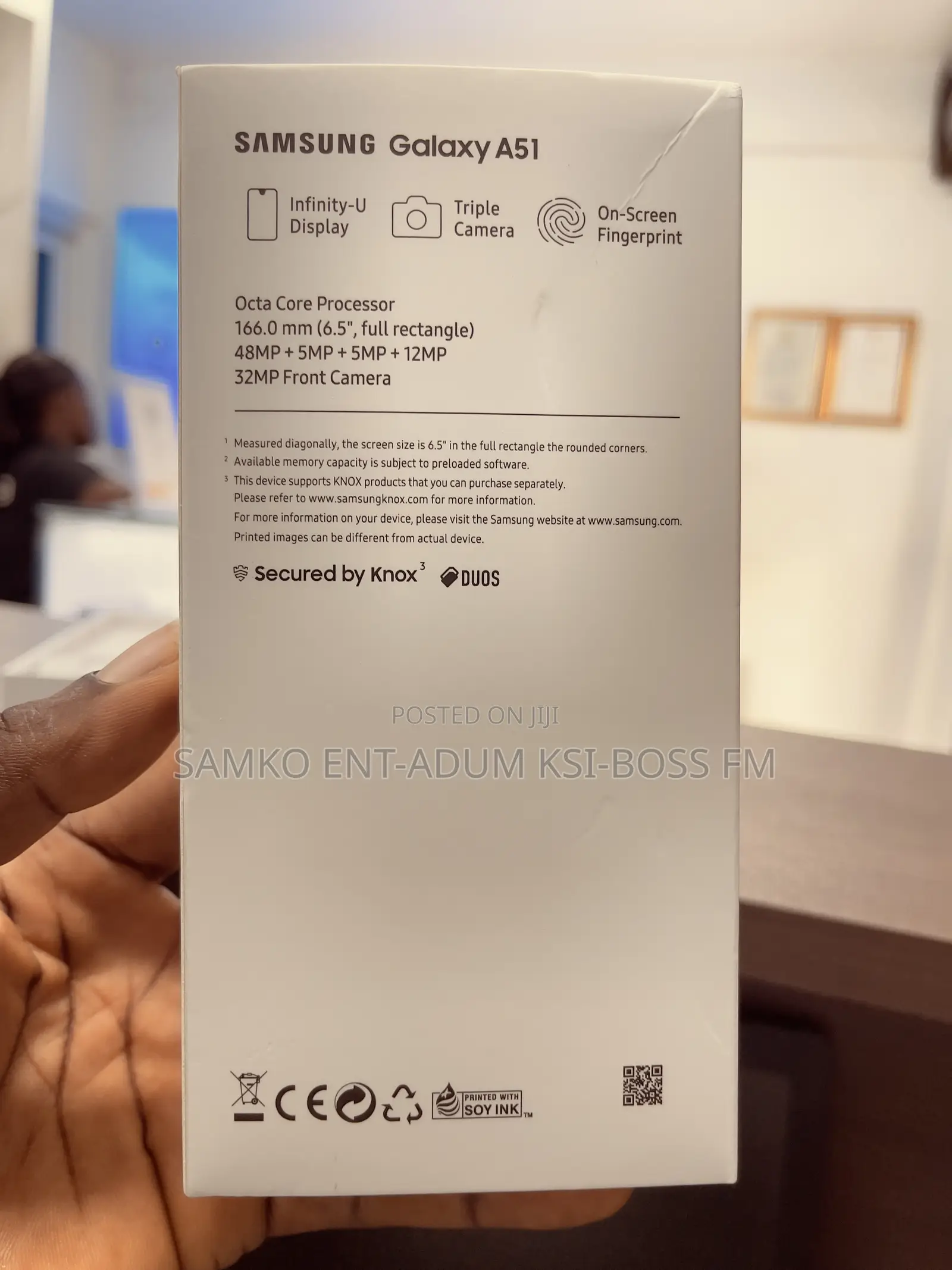 New Samsung Galaxy A51 128 GB Black