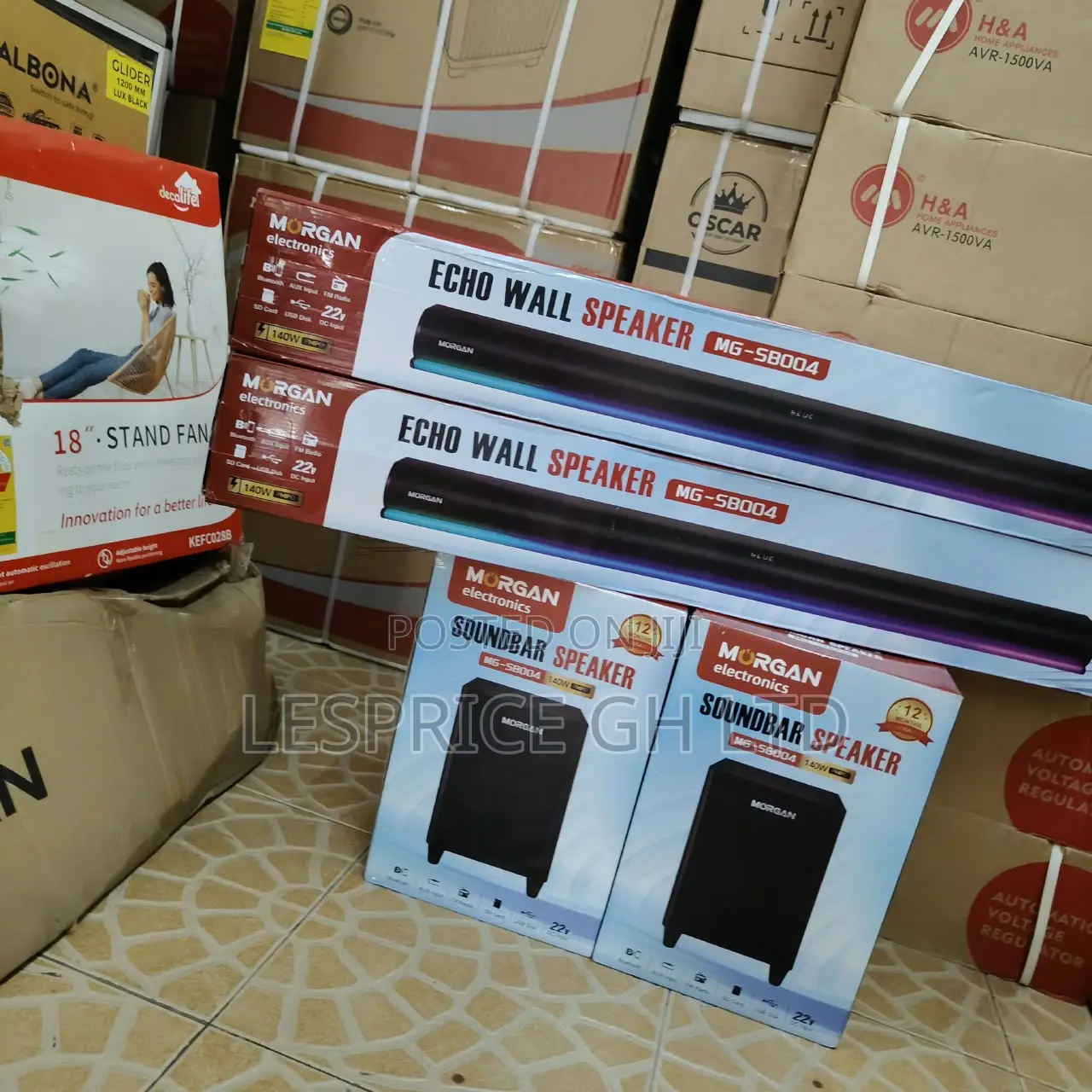 Mega Price Drop on Our Exceptional 280W Morgan Soundbar Subwoofer