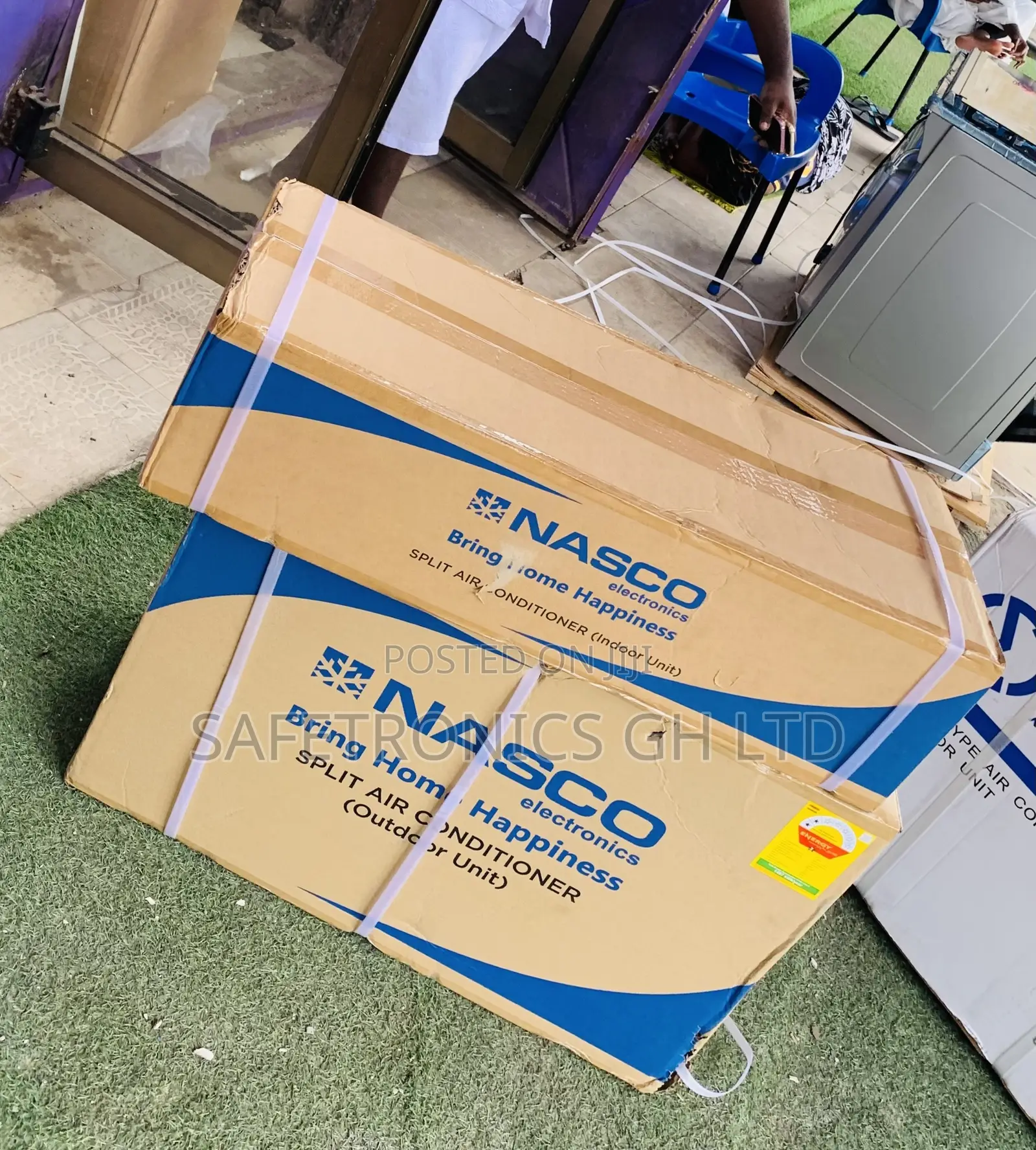 Super Cool Dual Inverter 2.5hp Nasco White AC