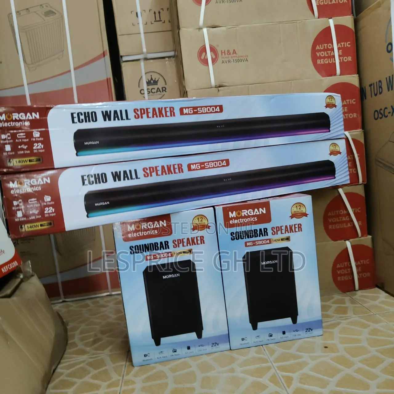 Everyday Is Promo Day on Our Flawless 280W Morgan Soundbar Subwoofer