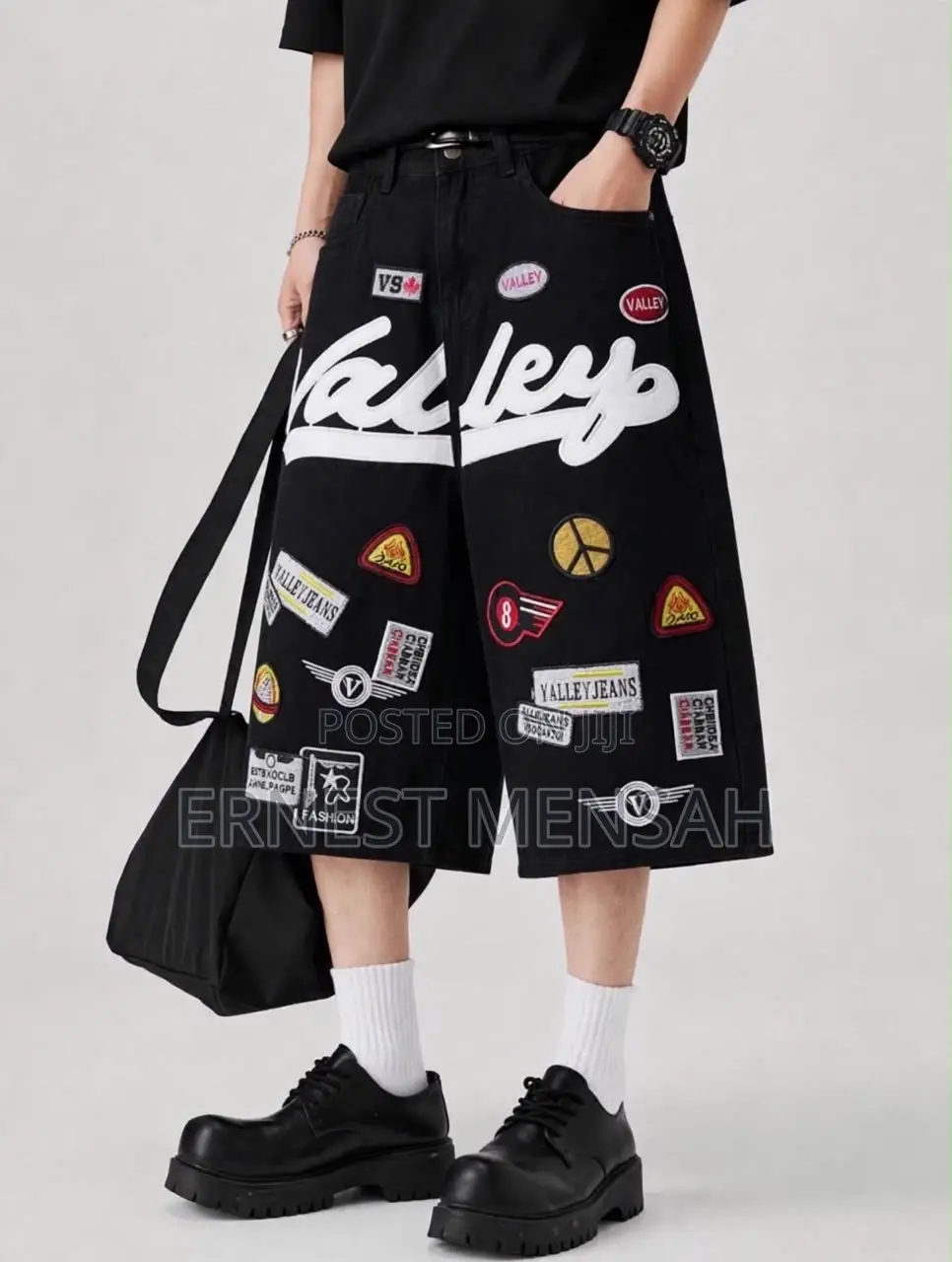 Baggy Denim Jorts