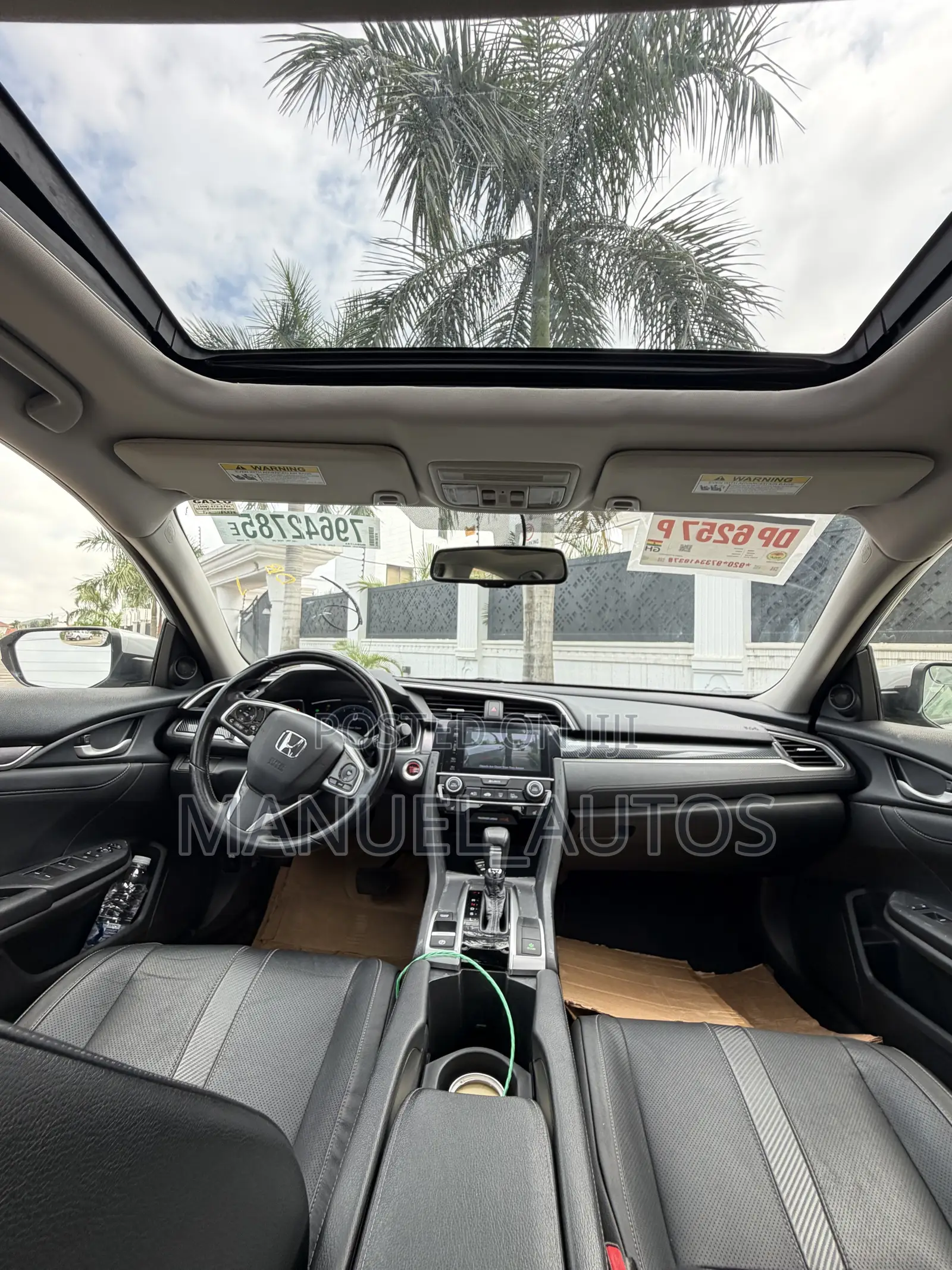 Honda Civic EX-L Sedan 2018 Silver