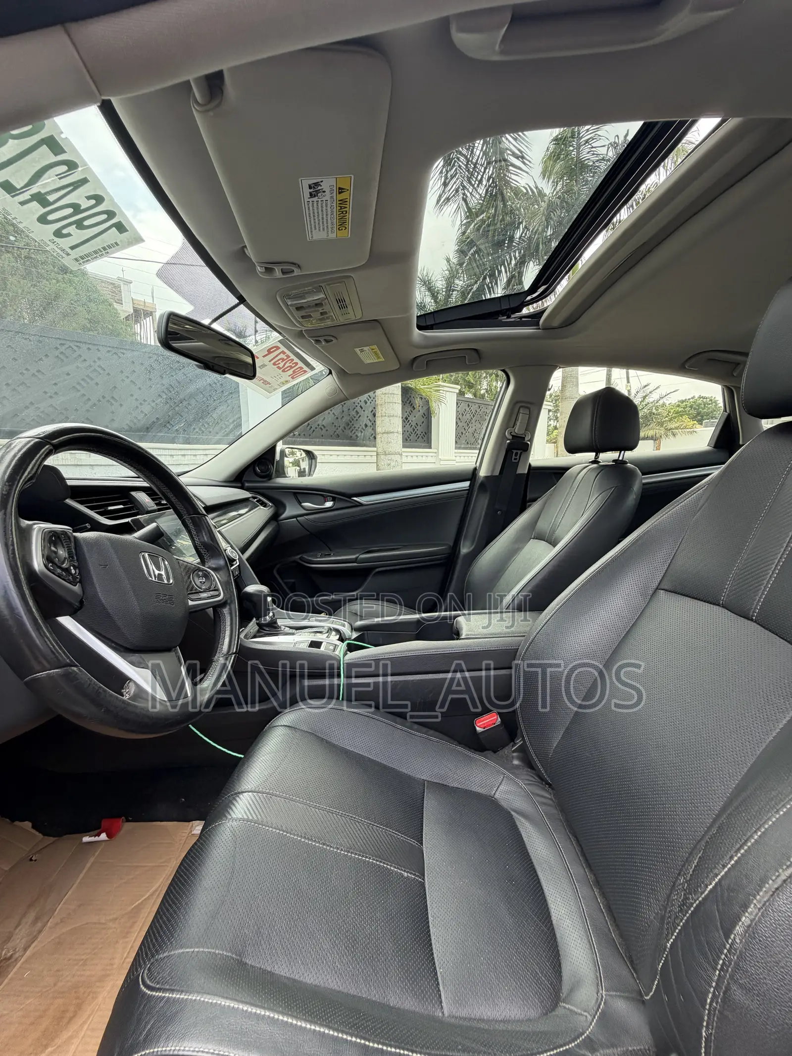 Honda Civic EX-L Sedan 2018 Silver