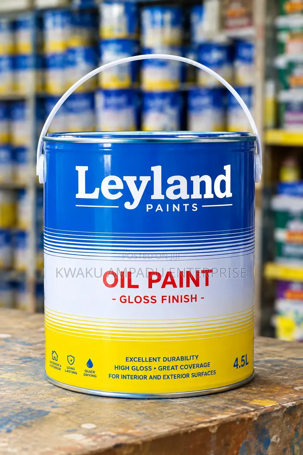 Leyland Oil Paint - 4.5 Litres