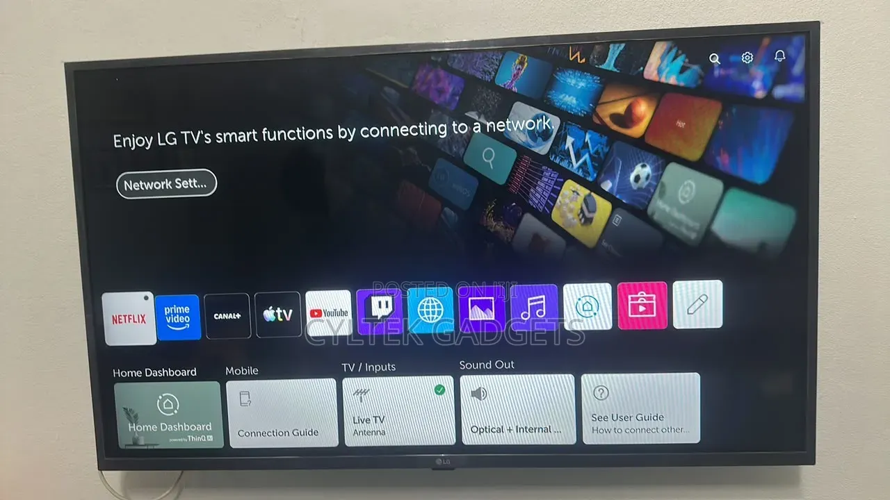 LG 43inches SMART TV Swap Allowed (LM6370PVA) 2024 Model