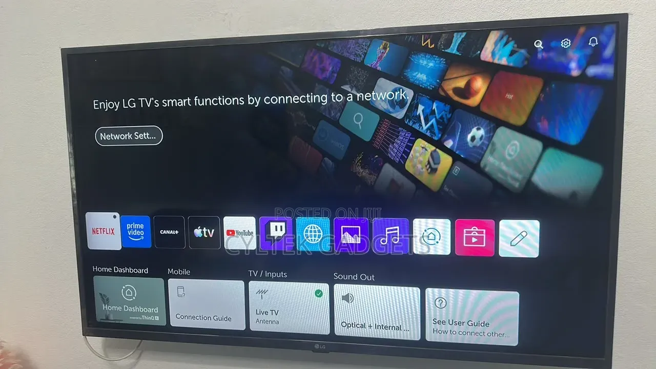 LG 43inches SMART TV Swap Allowed (LM6370PVA) 2024 Model