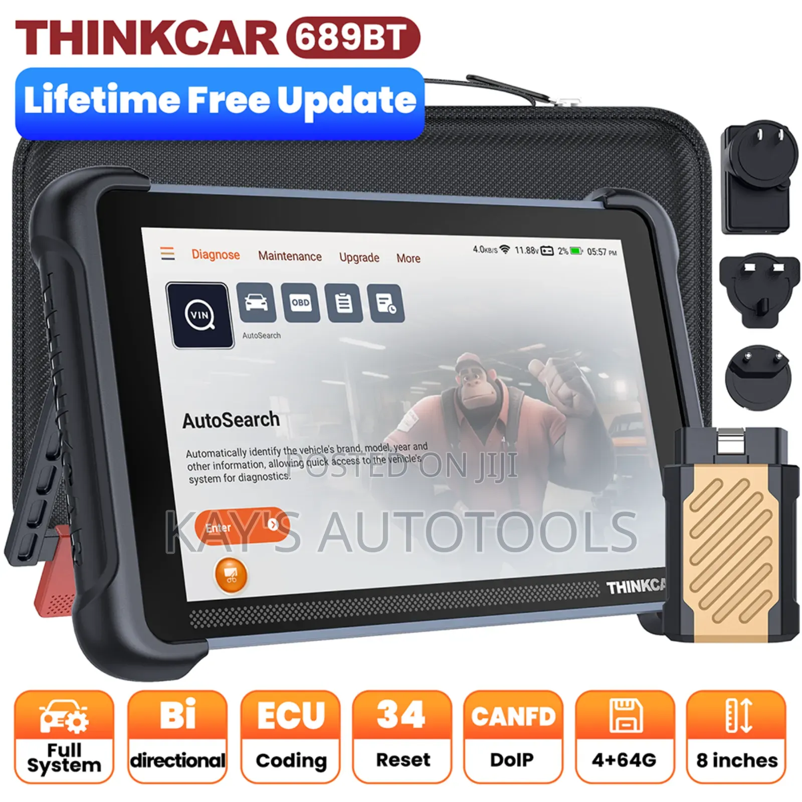Thinkcar 689BT Professional Car Diagnostics Tool