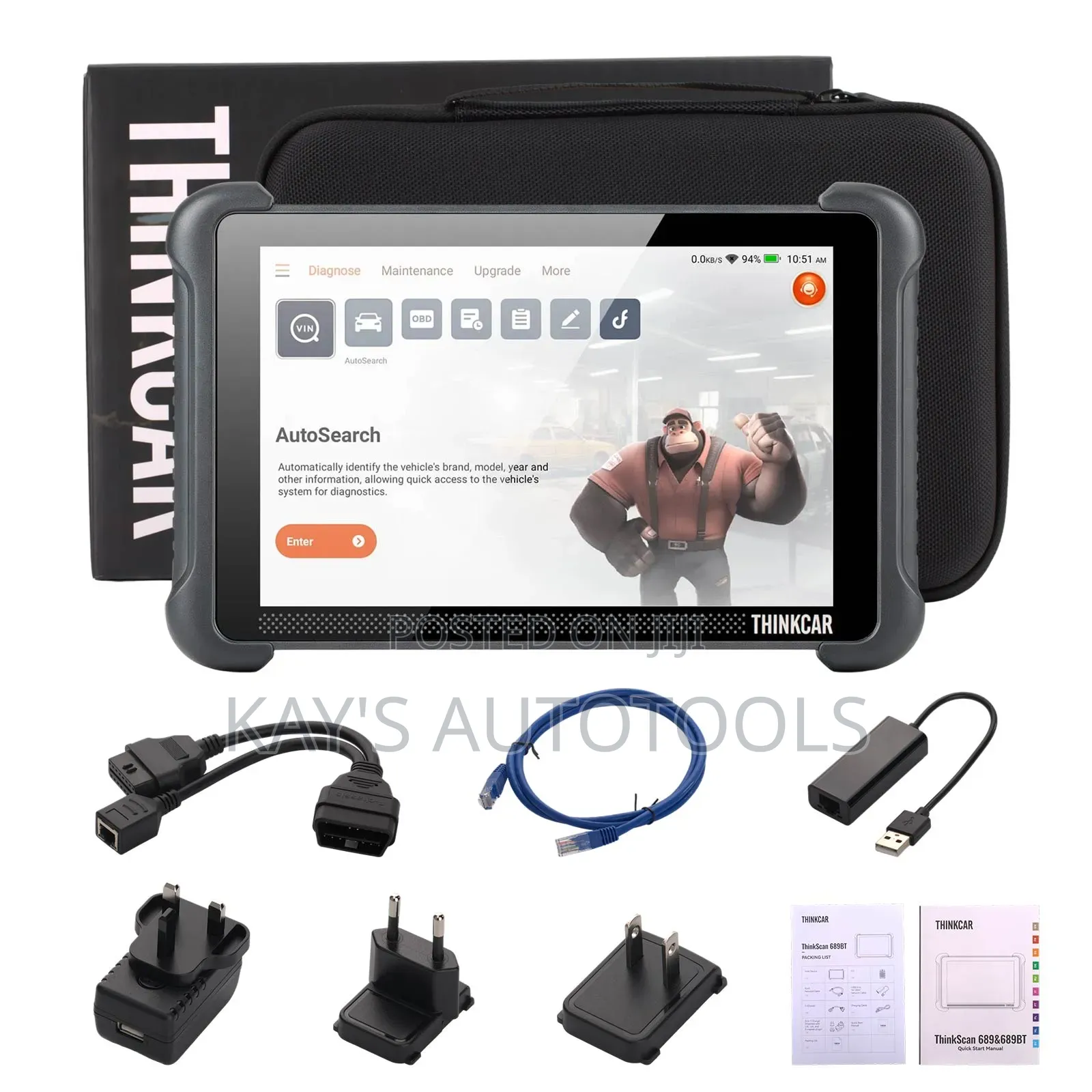Thinkcar 689BT Professional Car Diagnostics Tool