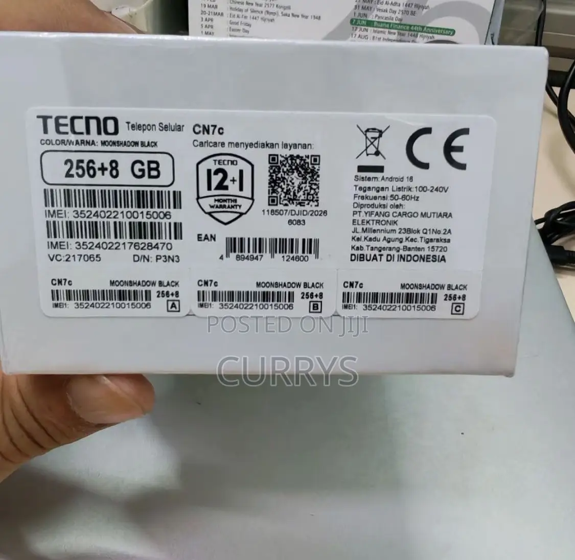New Tecno Camon 50 Pro 256 GB Black