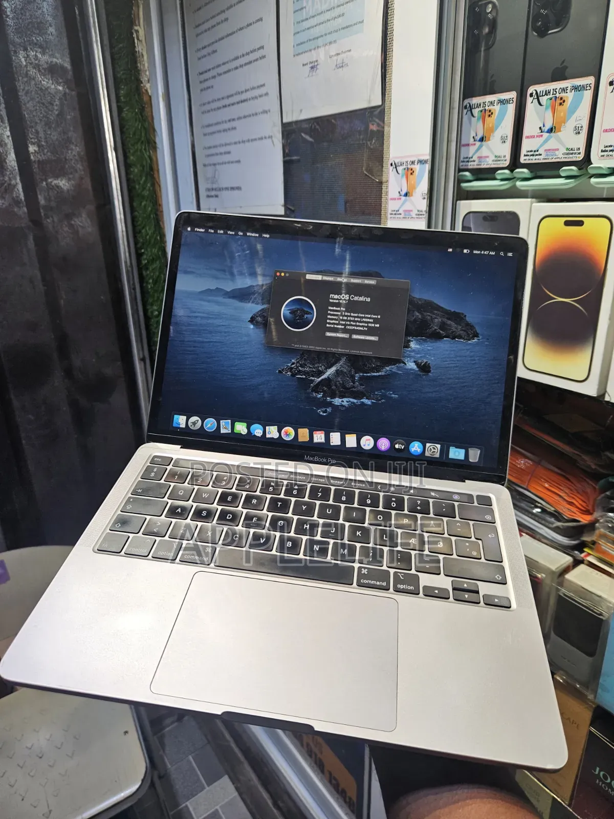 Laptop Apple MacBook Pro 2020 16GB Intel Core i5 SSD 512GB
