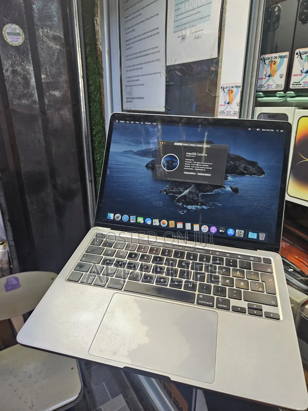 Laptop Apple MacBook Pro 2020 16GB Intel Core i5 SSD 512GB