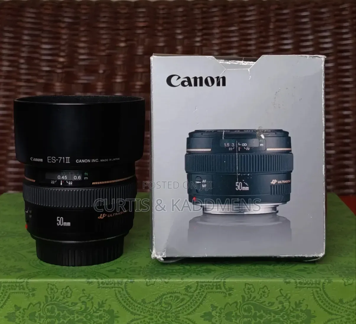 Canon EF 50mm F1.4 Lens With Lens Hood Brand New