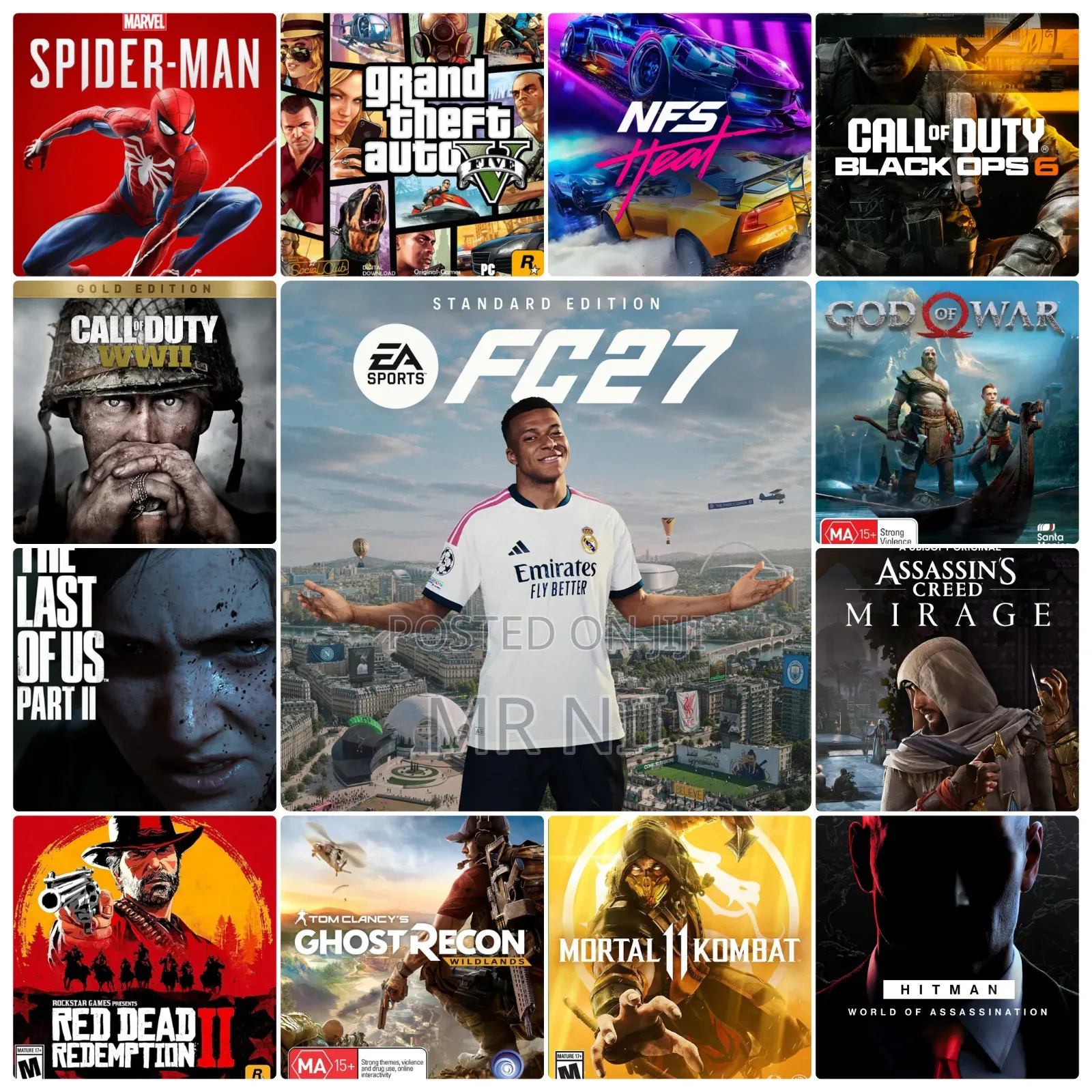 (NOT CD) Games for Jailbroken Ps4 Consoles