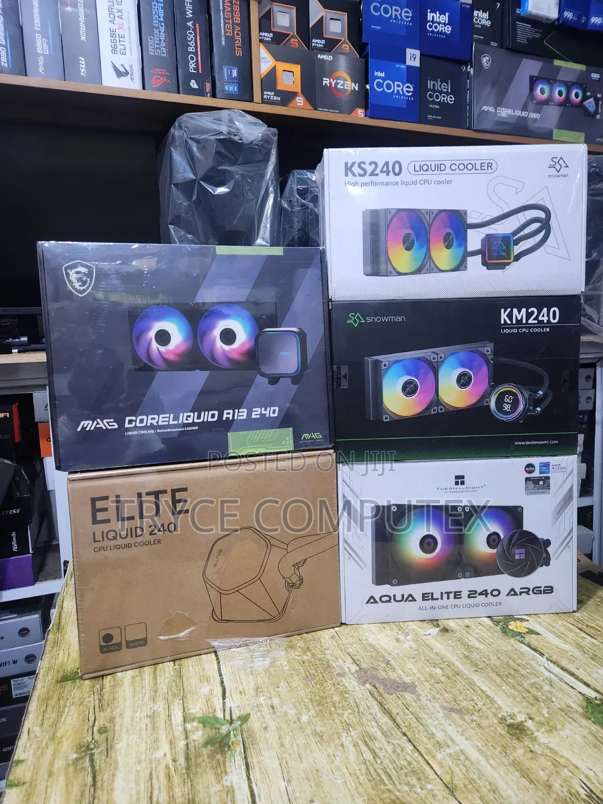 240m Cpu Liquid Cooler