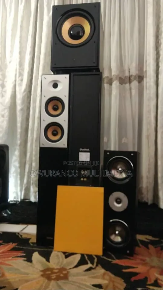Pure Acoustics SuperNova 5F Floorstanding Tower Speakers Pair 220W UK`