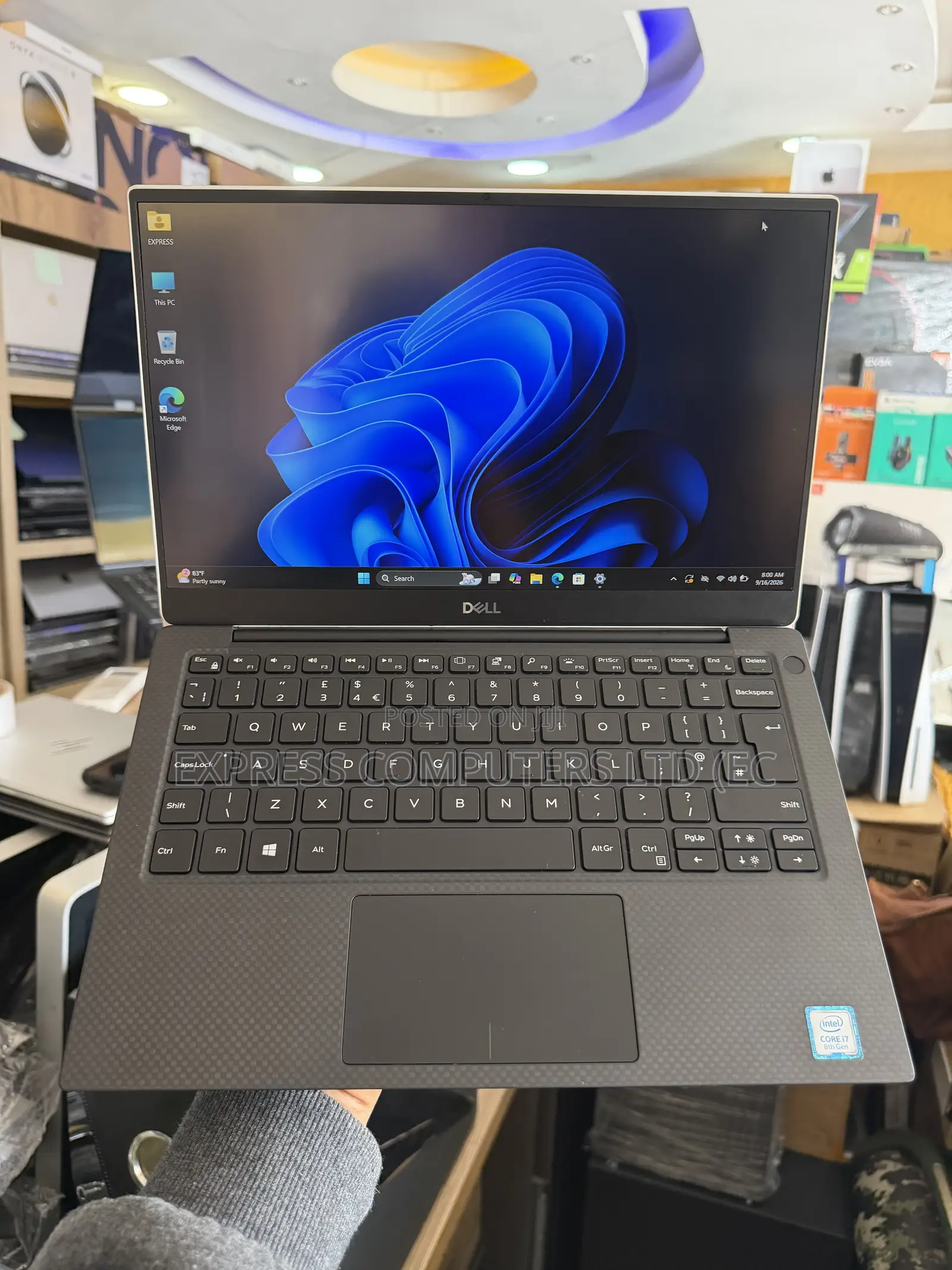 Laptop Dell XPS 13 8GB Intel Core i7 SSD 512GB