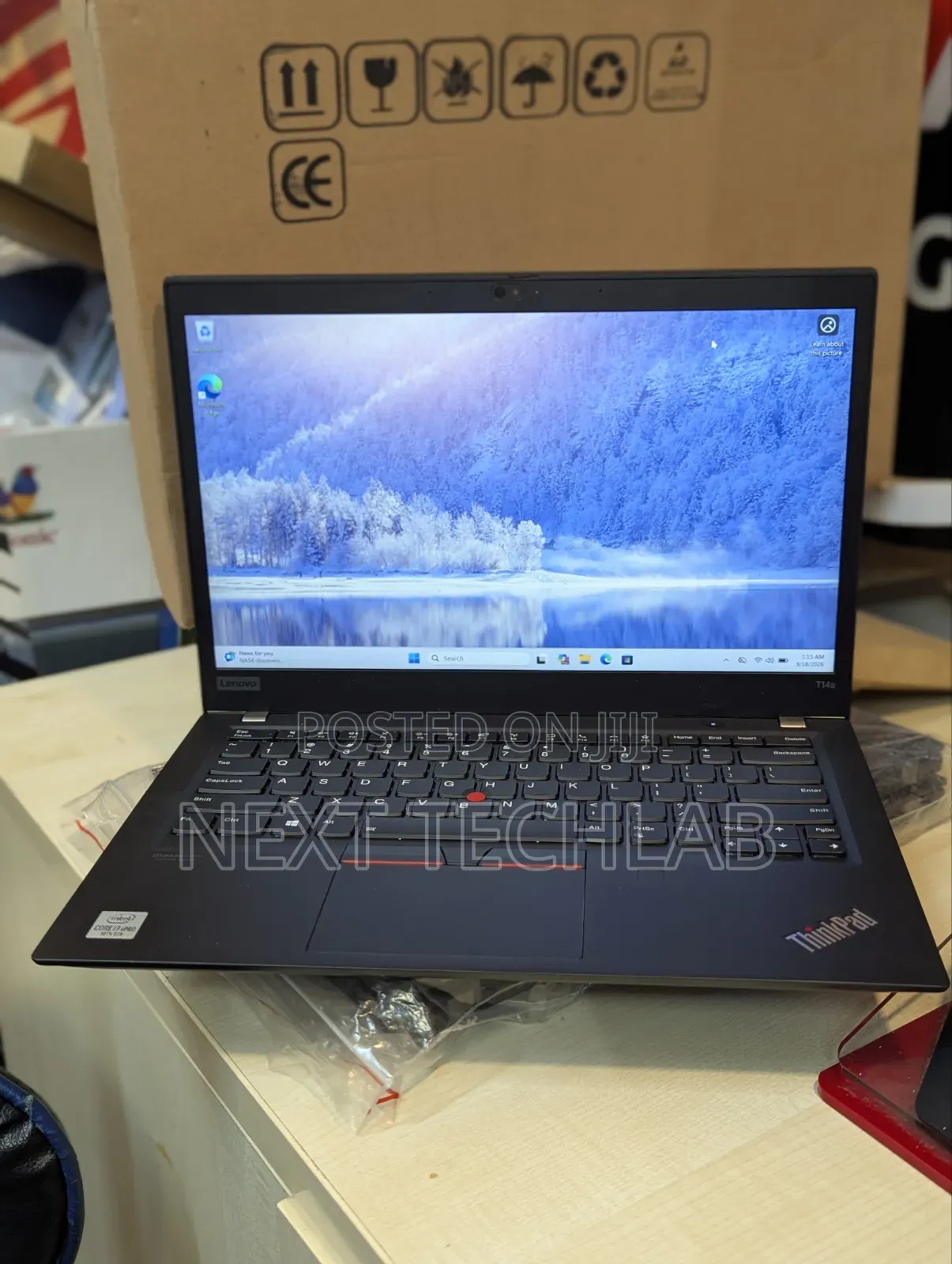 Laptop Lenovo ThinkPad T14s Gen 1 16GB Intel Core i7 SSD 256GB