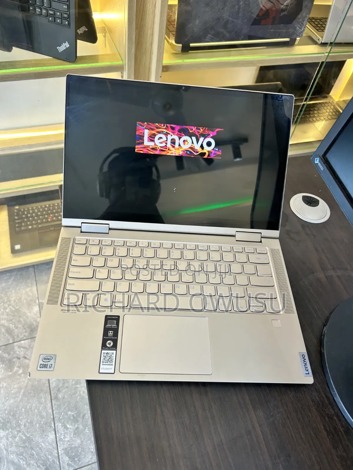 Laptop Lenovo Yoga C740 16GB Intel Core i7 SSD 256GB