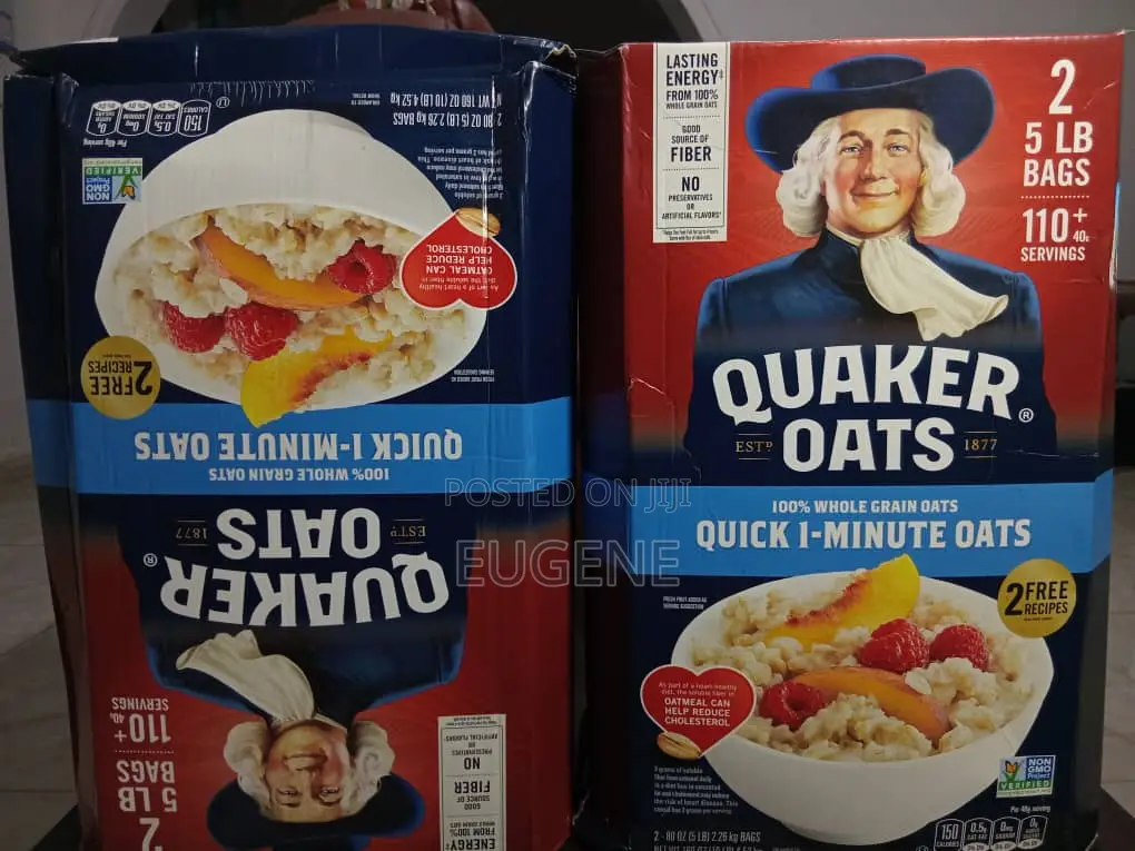 Quaker Oats Two 5lb Bags