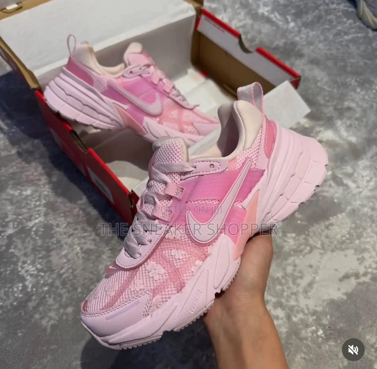 Nike V2K Run "Light Pink Sakura Flower
