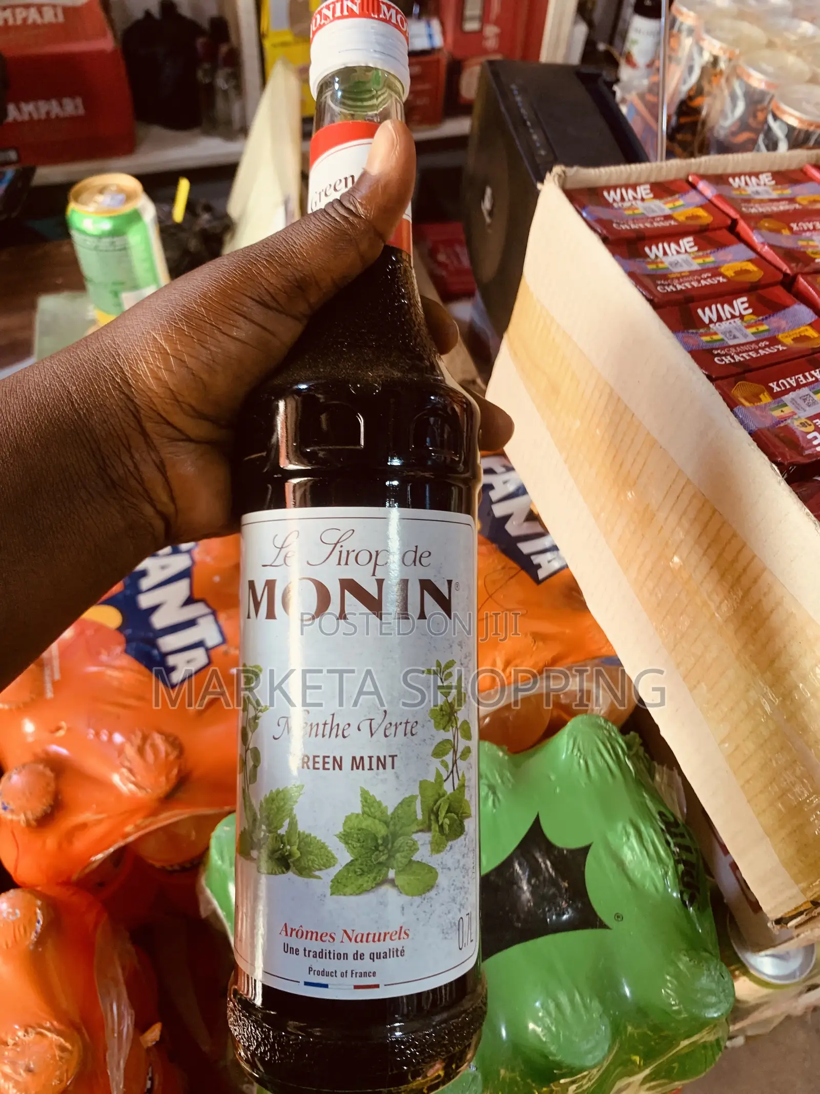 Monin Green Mint Syrup 750ml