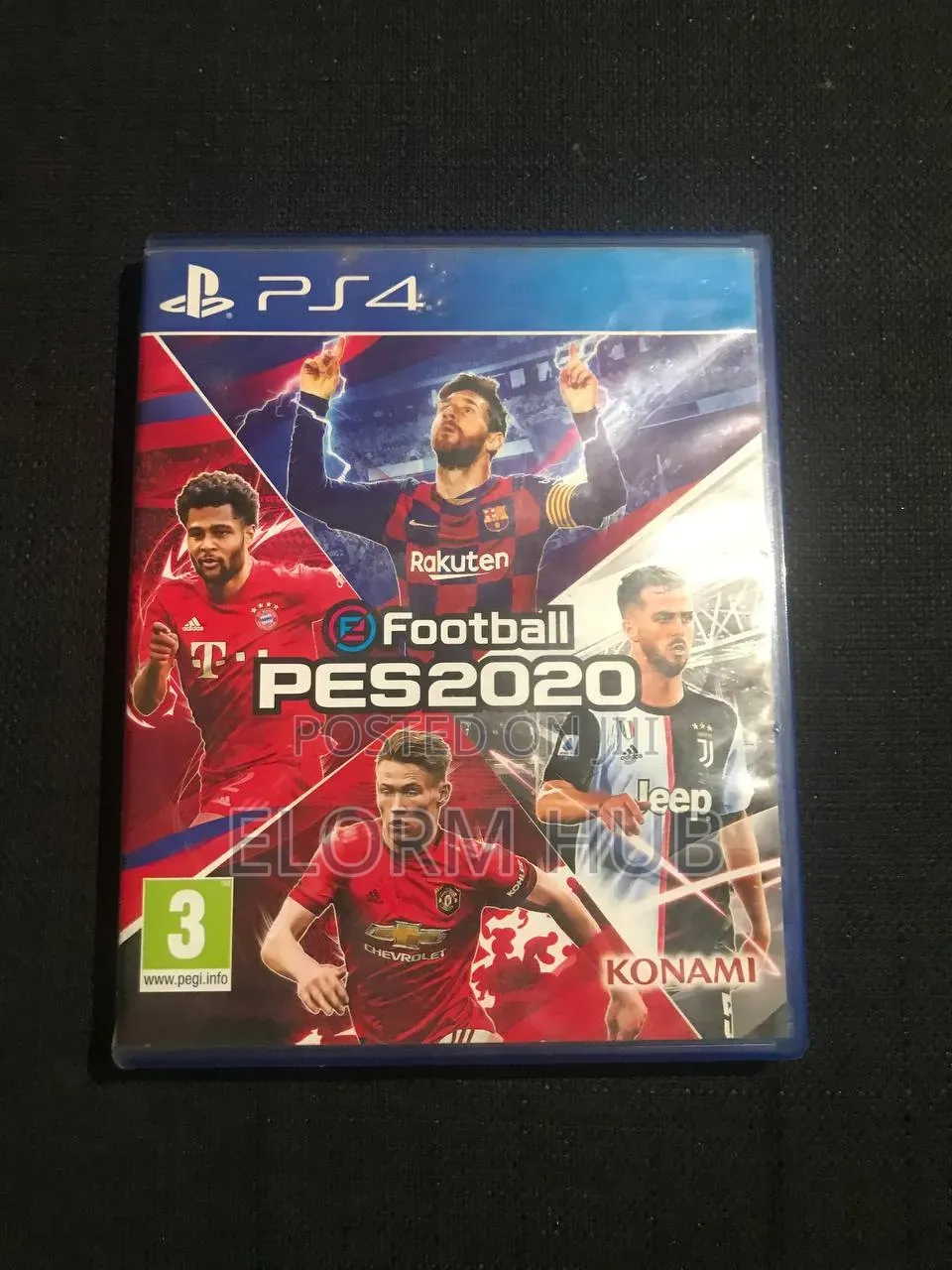 Pes 20 Disc for PS4 and Also Works for Ps5