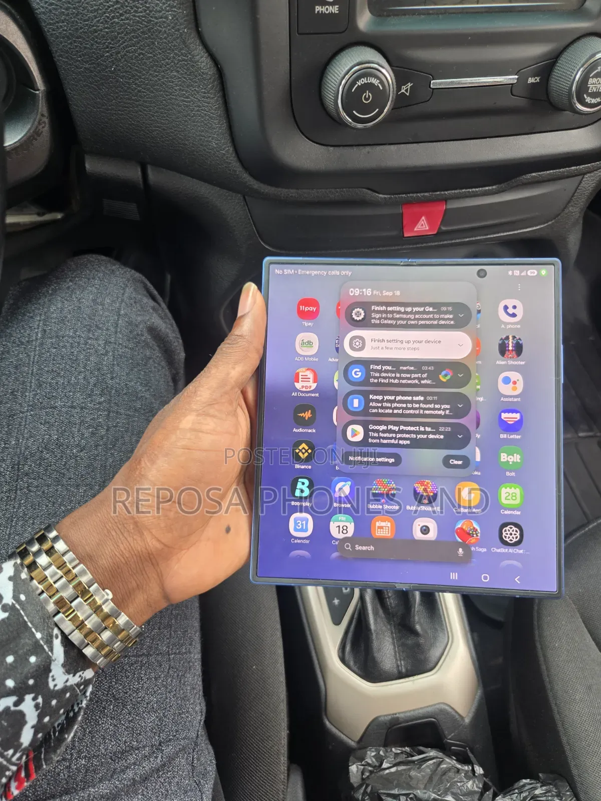Samsung Galaxy Z Fold7 256 GB Blue