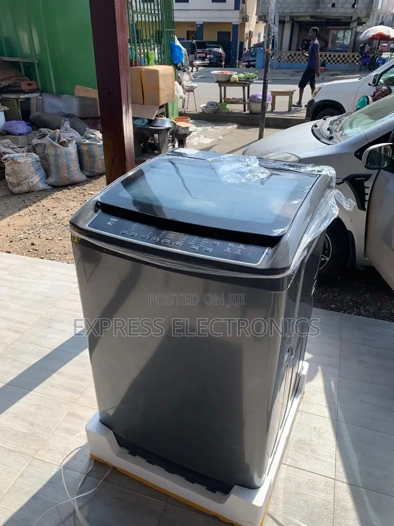 TCL 18kg Fully Automatic Top Load Washing Machine | One-Click Spinning