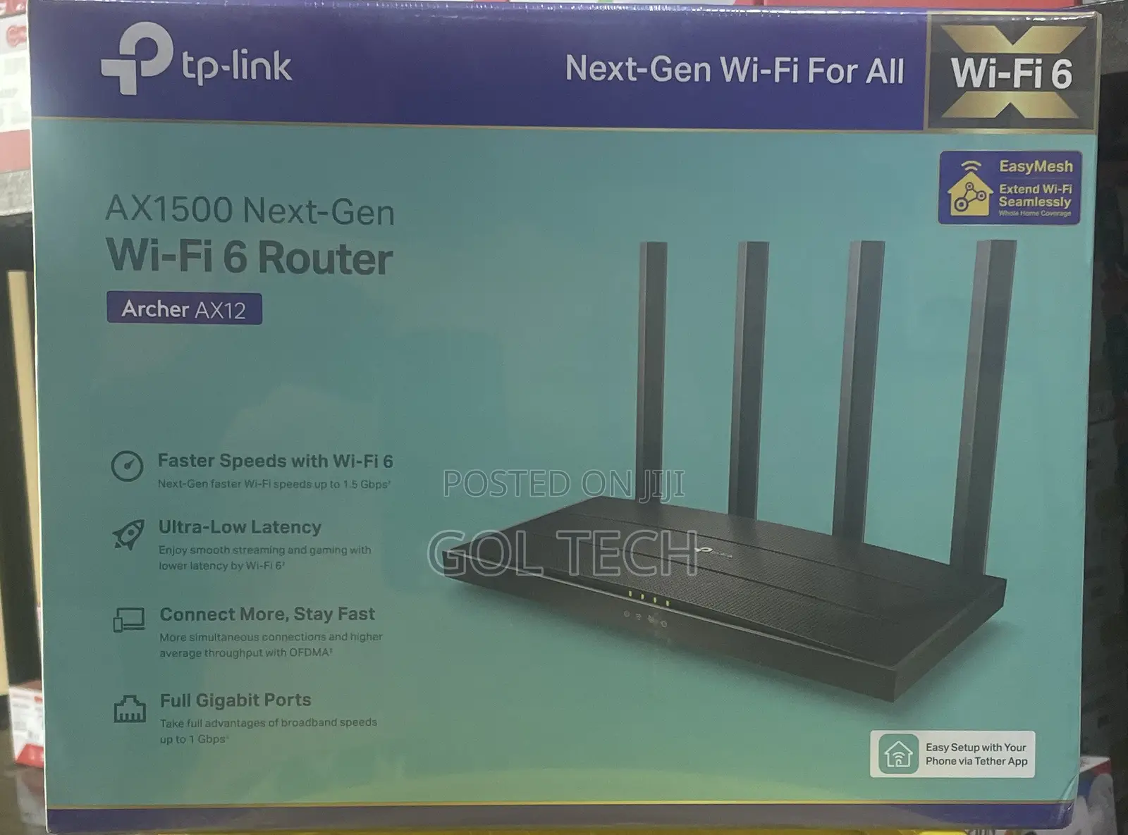 TP-Link AX1500 Next-Gen WiFi 6 Router
