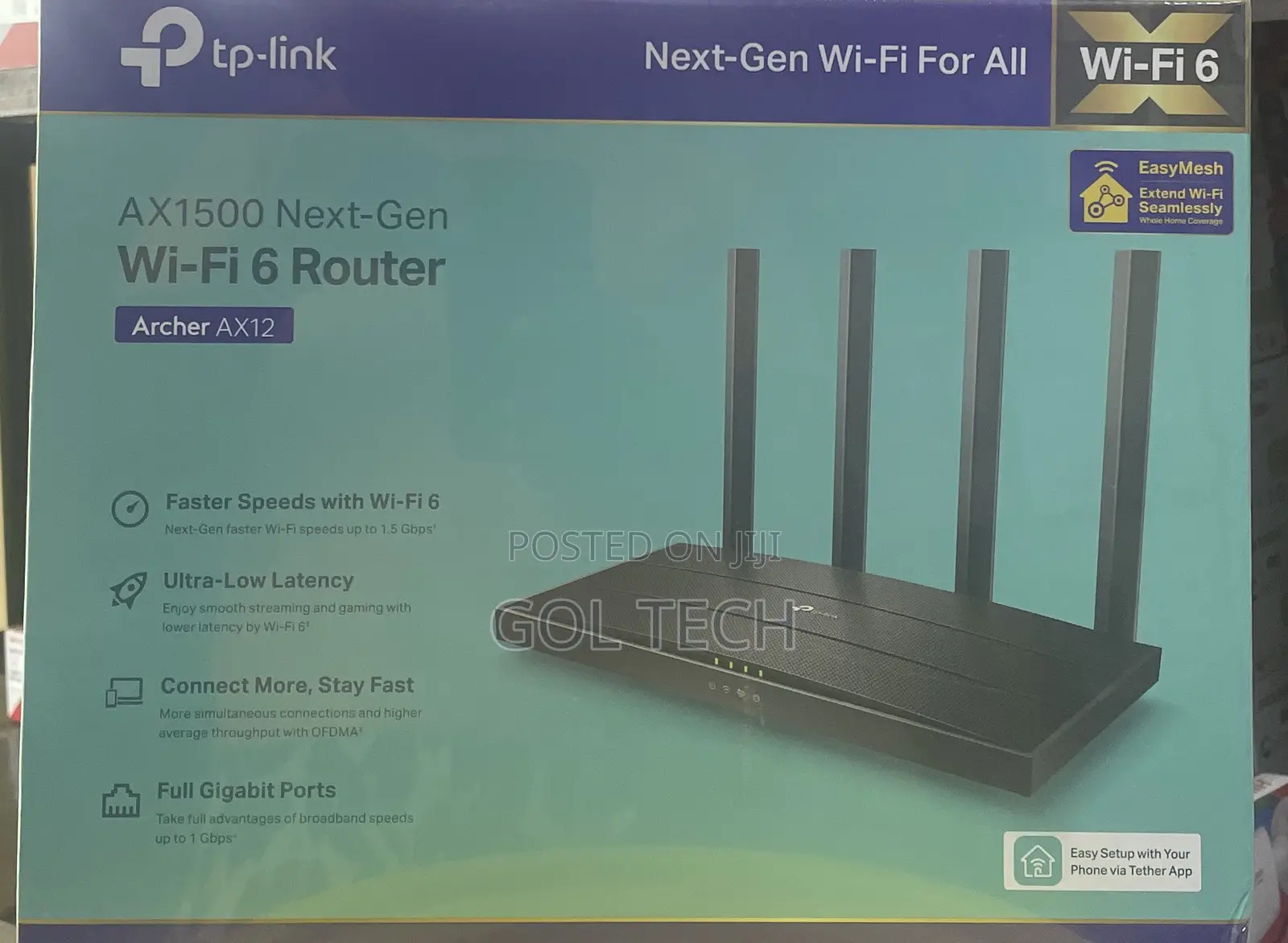 TP-Link AX1500 Next-Gen WiFi 6 Router