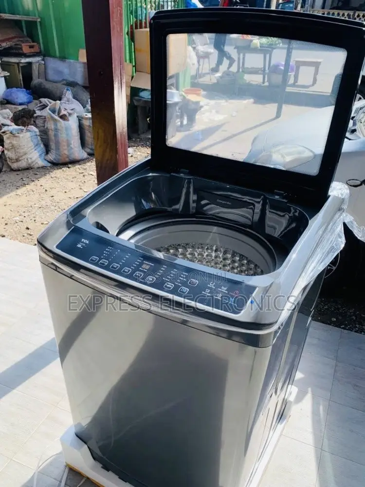 Quality Sleek TCL 18kg F318tlg Top Load Washing Machine Gray