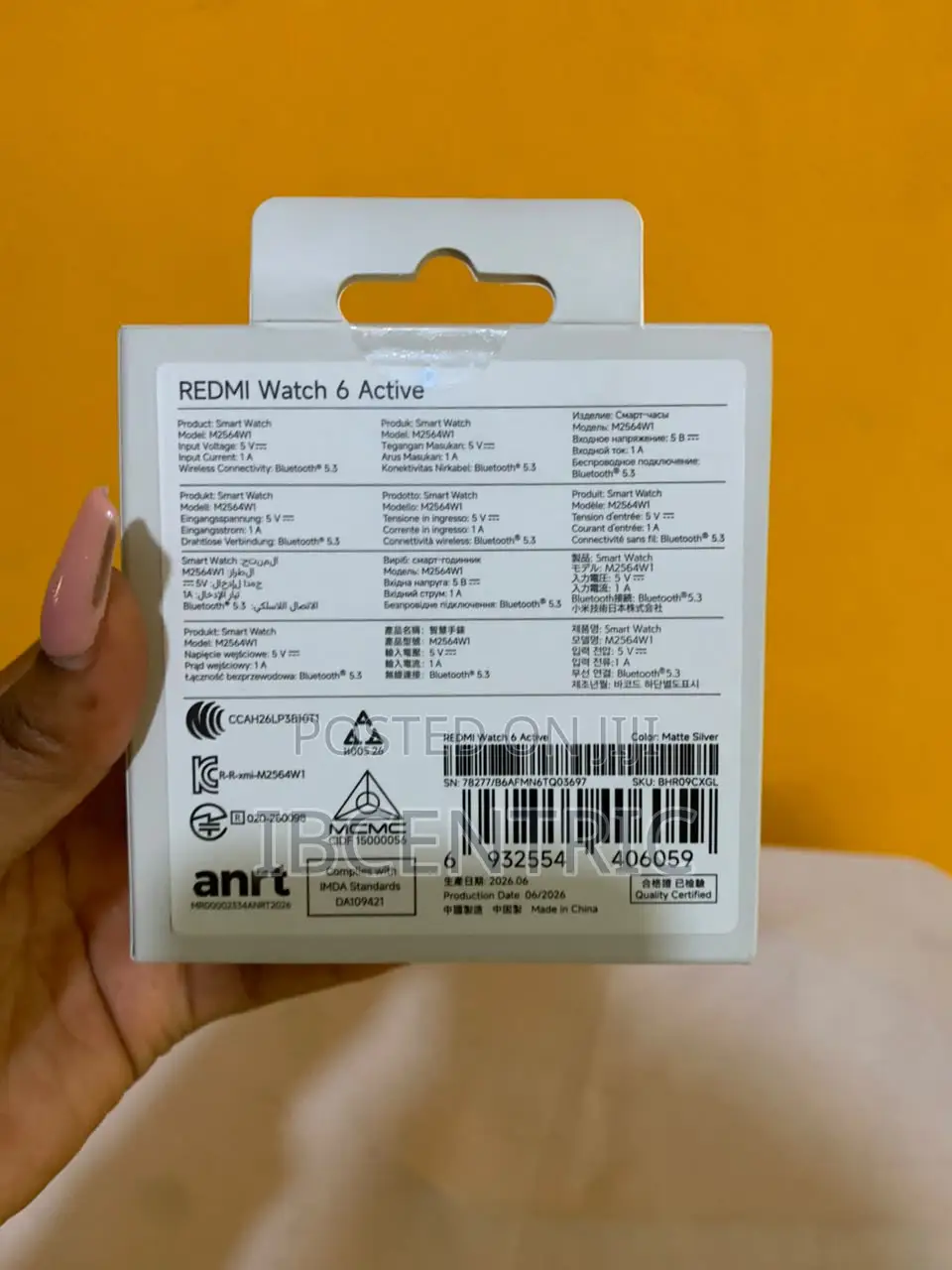 Xiaomi Redmi Watch 6 Active