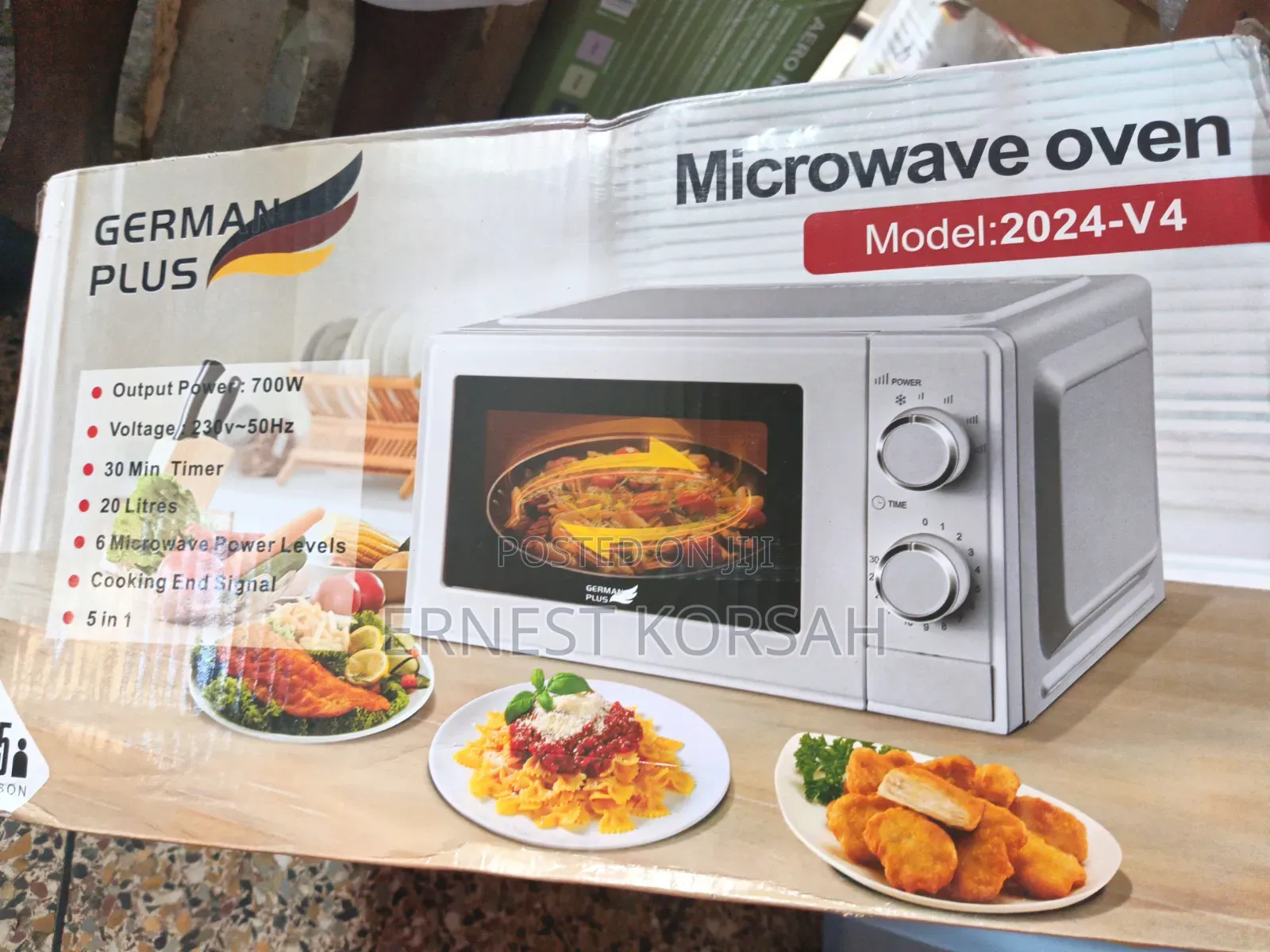 German Plus Microwave Oven