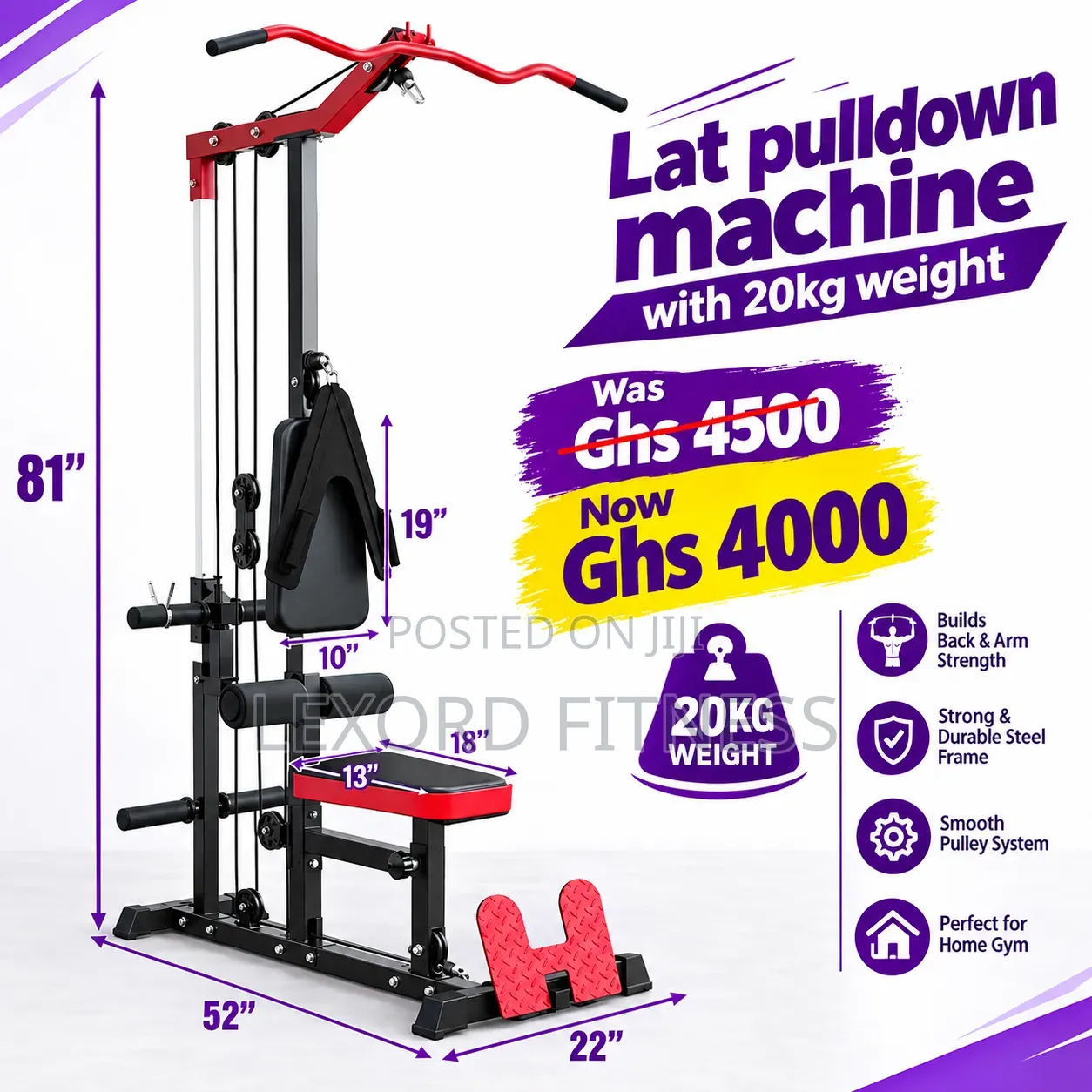 Lat Pulldown Machine