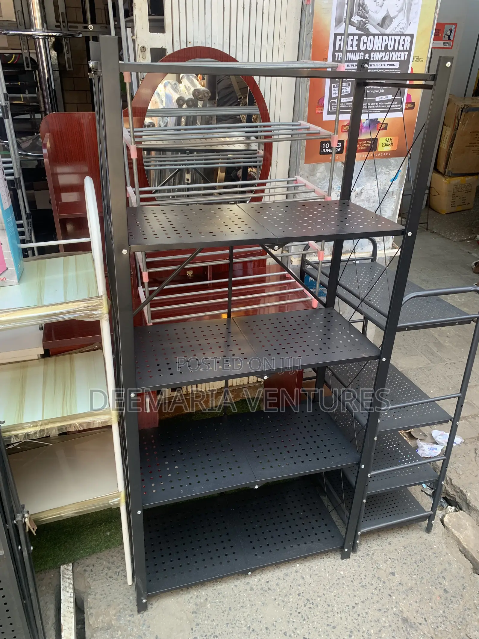 Modern Easy to Assemble Metal Storage Rack(shelf) 5 Tier