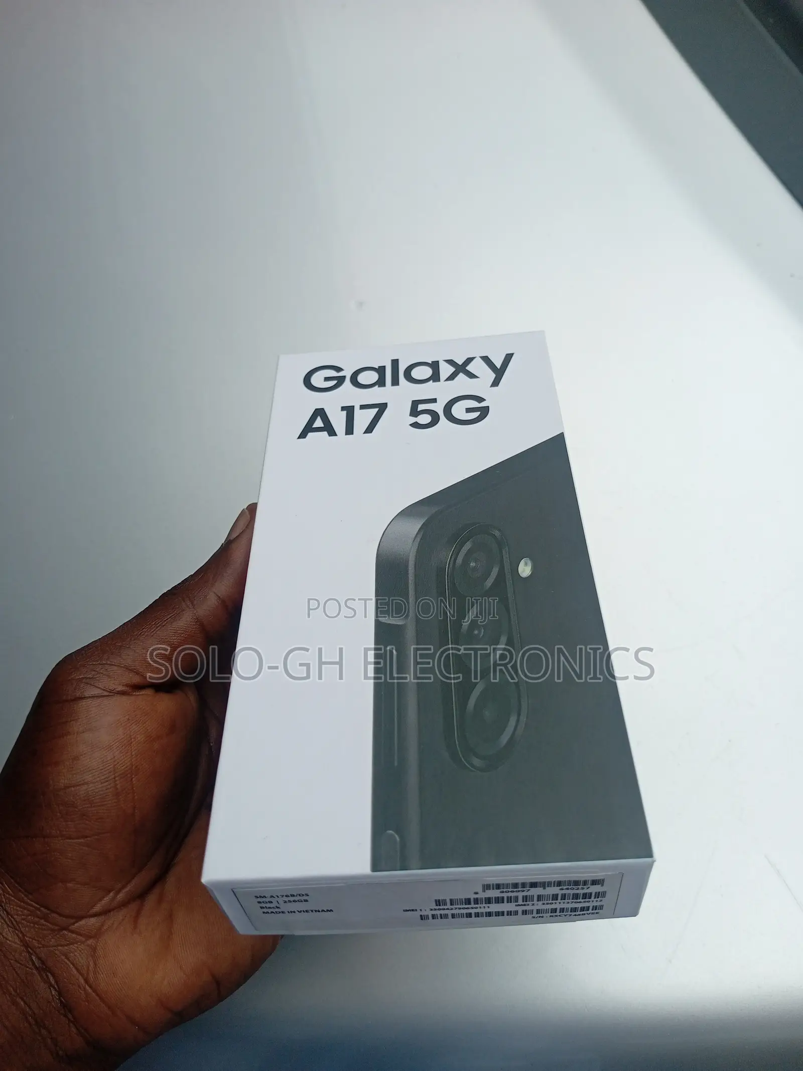 New Samsung Galaxy A17 5G 256 GB Black