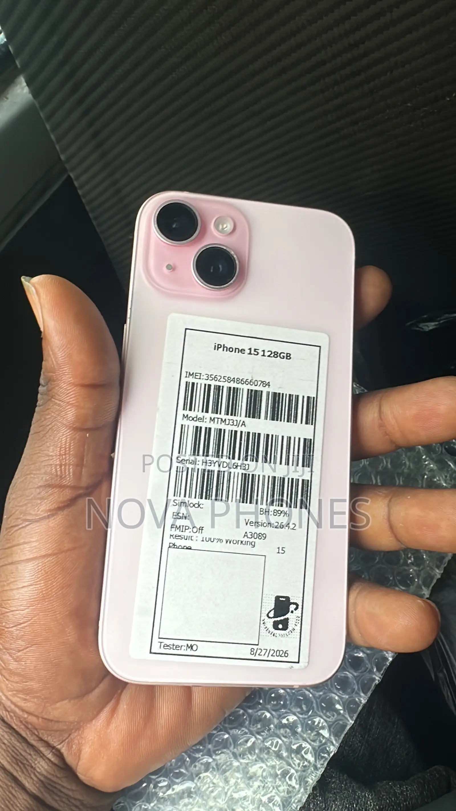Apple iPhone 15 128 GB Pink