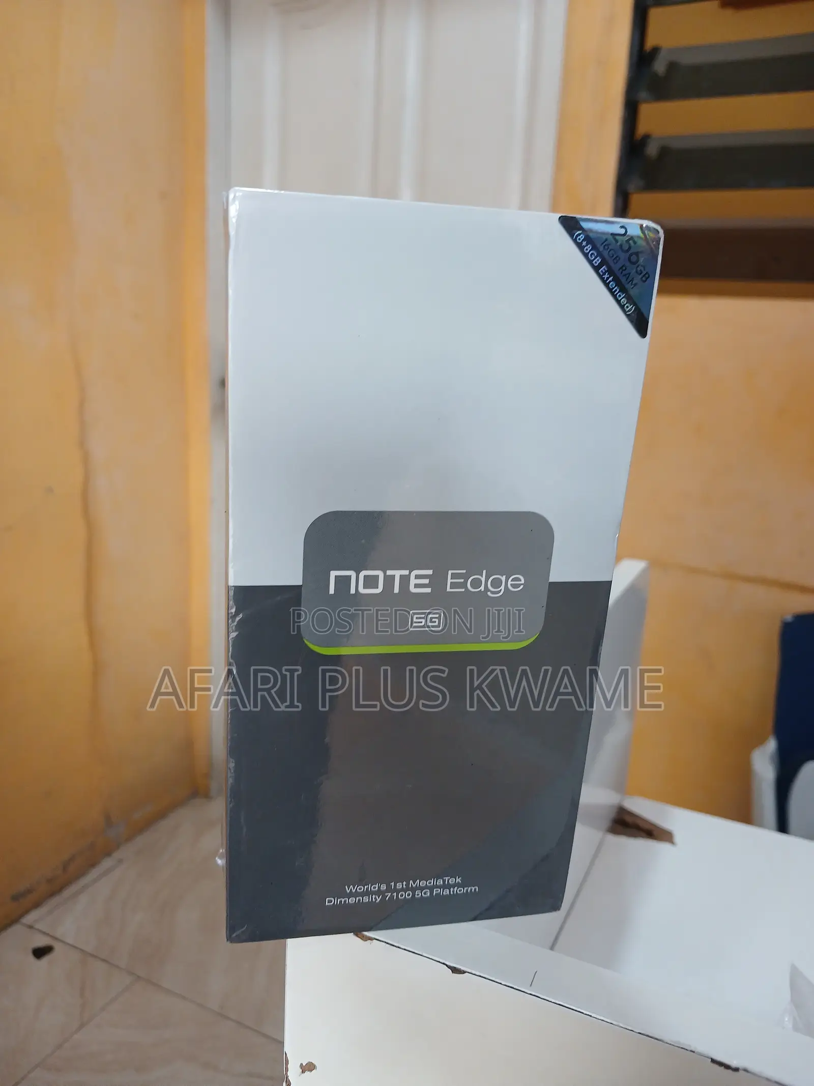 New Infinix Note Edge 256 GB Gray