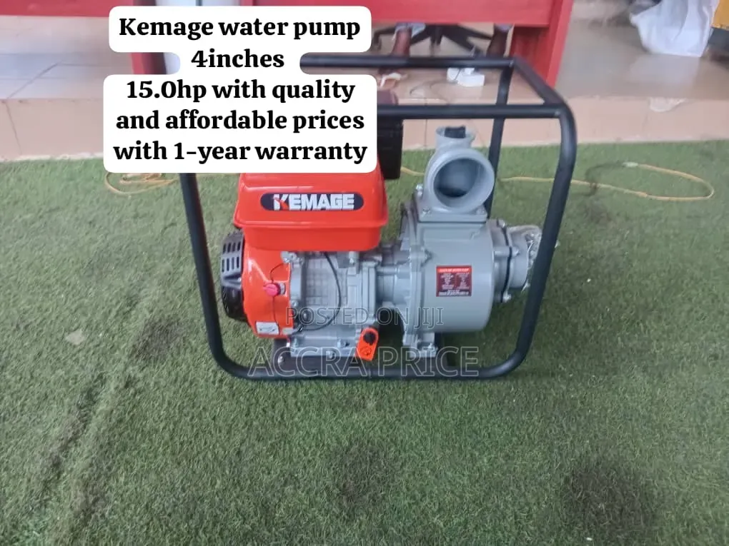 Kemage Gasoline Water Pump – Reliable Heavy Duty Pump for Home, Farm